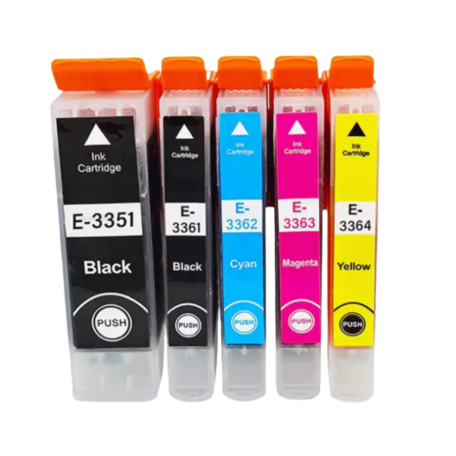 Zestaw tuszy INQ T3331 - T3334 / T3341 - T3344 / T3351 - T 3354 CMYK do drukarek Epson Expression XP-530/ XP-630 - zamienniki